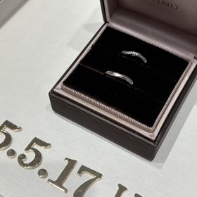 【アイプリモ(I-PRIMO)の口コミ】 デザインが本当に可愛くて、素材感の違うところがあったりダイヤが沢山着…