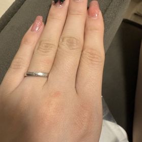 【銀座ダイヤモンドシライシの口コミ】 シンプルで長く使えるものがよくダイヤモンドなし(後からつけることも可能…