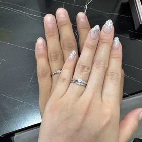 【アイプリモ(I-PRIMO)の口コミ】 指輪のデザインが指を綺麗にみえる、更に重ねづけを希望している方にはと…