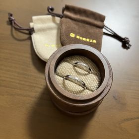 【鎌倉彫金工房の口コミ】 指輪のデザインが自由に決められたので、過去の先輩方の作品を見て参考に…