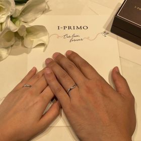 【アイプリモ(I-PRIMO)の口コミ】 デザインがとにかく気に入りました！シンプルすぎずに形もウェーブでマッ…