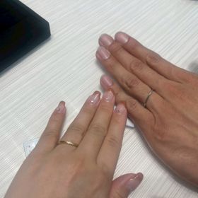 【TRECENTI(トレセンテ)の口コミ】 指輪がシンプルだけど、ひねりが入っていたり、ダイヤの配置であったり、…