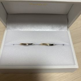 【Mariage ent(マリアージュエント)の口コミ】 2人で同じような模様がよく何度も試着をしてこちらを見つけました。２つの…