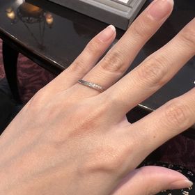 【ケイウノ ブライダル(K.UNO BRIDAL)の口コミ】 試着で一番印象的だったのは、その場でデザイナーさんが同席して、私たち…