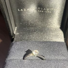 【ラザール ダイヤモンド(LAZARE DIAMOND)の口コミ】 ダイアモンドの輝きが他のブランドに比べ格別でした。ブランドのこだわり…