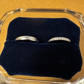 【ヴァンドーム青山(VENDOME AOYAMA)の口コミ】 シンプルなデザインですが、ウェーブデザインがかっこいいです。ダイヤモ…