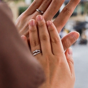 【出雲結(いずもゆい)の口コミ】 初めは、なんとなく出雲の指輪だし見に行くかーと言うような感覚で見に行…