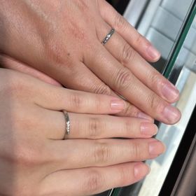 【アイプリモ(I-PRIMO)の口コミ】 シンプルでとてもきれいでした。試着前はウェーブデザインの方が気になっ…