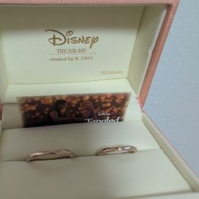 【ケイウノ ブライダル(K.UNO BRIDAL)の口コミ】 ディズニーコラボ商品。ラプンツェルが好きで、ラプンツェルの刻印もいれ…