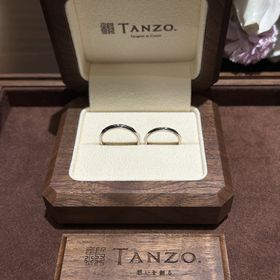 【TANZO.(鍛造指輪)の口コミ】 ひと味違ったデザインの指輪が欲しくて、自分の好きなデザインで指輪を作…