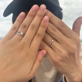 【アイプリモ(I-PRIMO)の口コミ】 普段使いしやすくとくに婚約指輪と重ねづけしても相性がいいのがおすすめ…