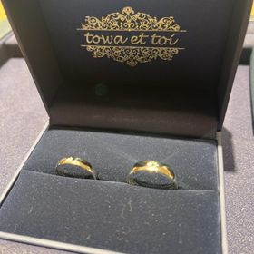 【towa et toi(トワエトワ)の口コミ】 星をモチーフにした繊細なデザインが魅力のプラチナリングです。上品に輝…