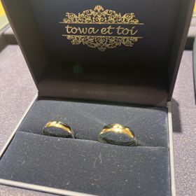 【towa et toi(トワエトワ)】の口コミ 星をモチーフにした繊細なデザインが魅力のプラチナリングです。上品に輝く...