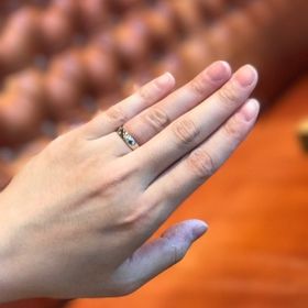 【JEWELRY  KAMATA(ジュエリーかまた)の口コミ】 作った時はフルオーダーというのが一番の決め手でした。今回は、結婚後１…