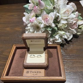 【TANZO.(鍛造指輪)の口コミ】 キラキラでつけていてテンションが上がるし、とっても可愛いです。S字にし…