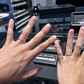 【エクセルコダイヤモンド(EXELCO DIAMOND)の口コミ】 いろいろなお店に行きましたが、エクセルコダイヤモンドさんの指輪が一番…