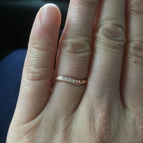 【AIGIS(アイギス)の口コミ】 ただ指輪を購入するのではなく、2人で世界にたった一つだけの結婚指輪を作…