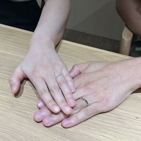 【Foulason(フレゾン)の口コミ】 デザインはシンプルですがダイヤモンドが綺麗に輝いているので存在感があ…