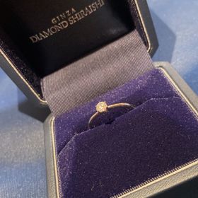 【銀座ダイヤモンドシライシの口コミ】 ダイヤがバージンで誰の手にも渡っていない上に、セールで少し安くなって…