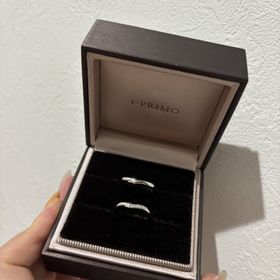 【アイプリモ(I-PRIMO)の口コミ】 重なり合うデザインが素敵で、2人で共に頑張って行こうなどの言葉が似合う…