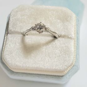 【BIJOUPIKO(ビジュピコ)の口コミ】 ダイヤを持ち込みして作ってもらえました。店頭で素敵だと思ったデザイン…