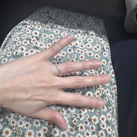 【アイプリモ(I-PRIMO)の口コミ】 華奢な指輪でデザインが凄く可愛いです。デザイン凄く迷いましたが、普段…