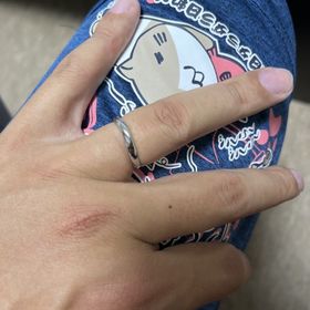 【LEGAN(レガン)の口コミ】 嫁の指輪とツインのダイアモンドを使っているので、見えない所にダイアモ…