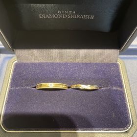 【銀座ダイヤモンドシライシの口コミ】 2人で見に行き、希望金額を伝え、ざっくりと好きなイメージを伝えるとこれ…