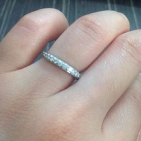 【ラザール ダイヤモンド(LAZARE DIAMOND)の口コミ】 夫はともかく、私はずっと付け続けるつもりでいたので、毎日の生活に付け…