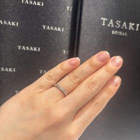 【TASAKI(タサキ)の口コミ】 エタニティリングを探していて、いくつか紹介していただけました。幅があ…
