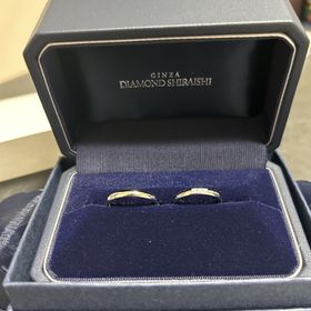 【銀座ダイヤモンドシライシの口コミ】 デザインがシンプルなので長年着用できるのと、飽きがこないのがとても素…