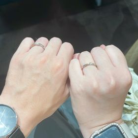 【AMATSU(アマツ)の口コミ】 とてもシンプルかつ上品なデザインで、着け心地もとても良かったです。は…