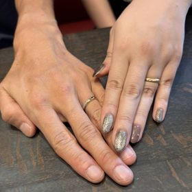 【ケイウノ ブライダル(K.UNO BRIDAL)の口コミ】 フルオーダーで結婚指輪をケイウノさんにお願いしました。デザインの相談…