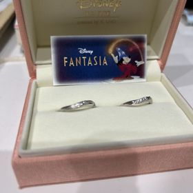 【ケイウノ ブライダル(K.UNO BRIDAL)の口コミ】 ディズニーデザインだけど、よく見ないとディズニーデザインだと分からな…