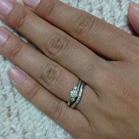 【LEGAN(レガン)の口コミ】 エンゲージリングは主人からのサプライズだったのですが、マリッジリング…