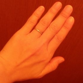 【STAR JEWELRY(スタージュエリー)の口コミ】 結婚指輪は常に身につけるものなのでダイヤなどがついていないシシンプル…