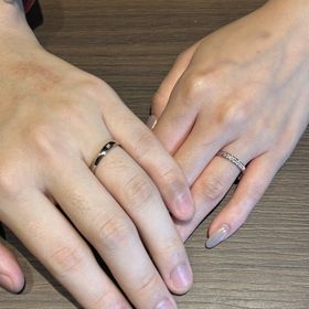 【TANZO.(鍛造指輪)の口コミ】 色や形、細さなど細かく選ぶことができ、世界に一つだけの指輪を作ること…