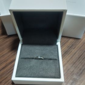 【TOWA(永遠)】の口コミ シンプルなデザインながら、光に当たるとさりげなく輝いて上品さを感じられ...