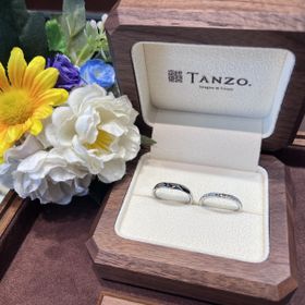 【TANZO.(鍛造指輪)の口コミ】 デザインはスタッフさんと相談し、自分だけのオリジナルの指輪を作ること…