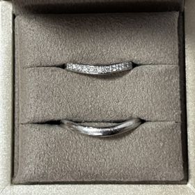 【和光ブライダルブティックギンザの口コミ】 結婚指輪の付け心地が夫婦共に気に入った。デザインも洗練されていて長く…