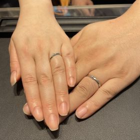 【エクセルコダイヤモンド(EXELCO DIAMOND)の口コミ】 ある程度ホームページを見てデザインをいくつかピックアップしていたため…