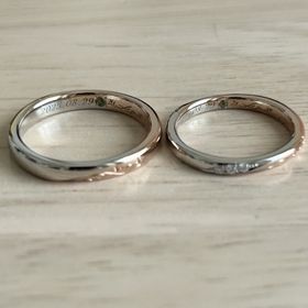 【ケイウノ ブライダル(K.UNO BRIDAL)の口コミ】 デザインは2人の思い出を詰め込めて、スタッフが希望に応じたものを描いて…