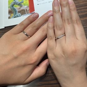 【AMATSU(アマツ)の口コミ】 シンプルな見た目というのが一番。これから何十年も着けていくにあたって…