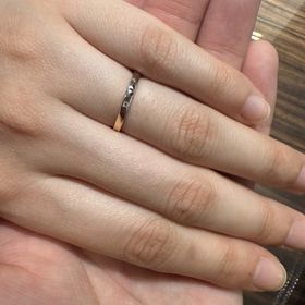 【紡ぎ輪(つむぎわ)の口コミ】 和をイメージしていて、デザインもペアで着けているというのがひと目でわ…