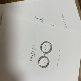 【アイプリモ(I-PRIMO)の口コミ】 二人の大きめの手に合わせて、太めのデザインにした結婚指輪。しっかりと…