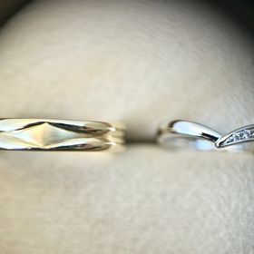 【COLANY(コラニー)】の口コミ 奥さんのダイヤもとても綺麗で指輪の形も他の指輪よりシンプルでとてもかわ...