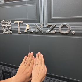 【TANZO.(鍛造指輪)の口コミ】 たくさんの種類の指輪を試着をさせていただき、ゴールドの色の種類もいく…
