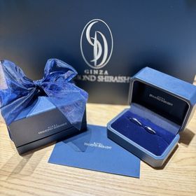 【銀座ダイヤモンドシライシの口コミ】 シンプルで着け心地はとても良いです。普段アクセサリーを全く身に付けな…