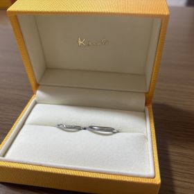 【ケイウノ ブライダル(K.UNO BRIDAL)の口コミ】 指輪のデザインは海の波をイメージしたウェイブという指輪を選びました。…
