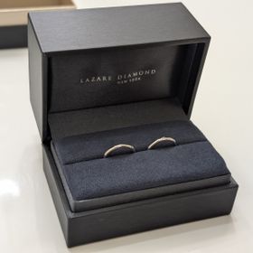 【ラザール ダイヤモンド(LAZARE DIAMOND)の口コミ】 シンプルなもので探していて鍛造醸造で壊れにくいということ、ダイヤモン…